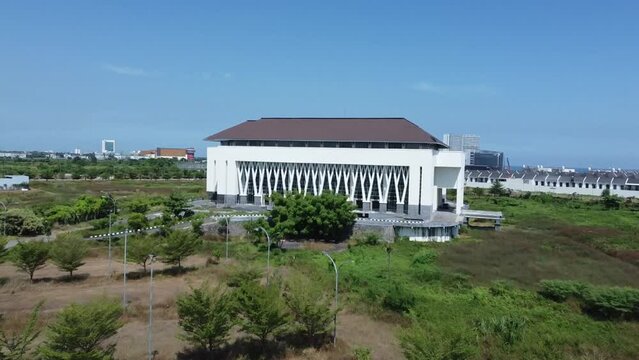 The city state palace of Makassar (Wisma Negara Makassar) front view