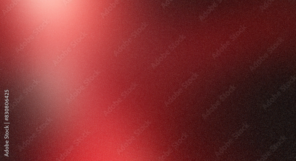 Poster minimalist red and black gradient background for digital projects, featuring a soft texture and mode