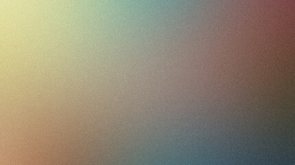 Retroinspired abstract background with warm gradient and grainy texture