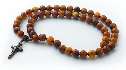Obraz premium Rosary With Cross Pendant
