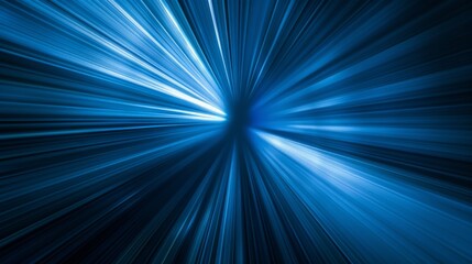 Fototapeta premium A blue light with a white star in the middle