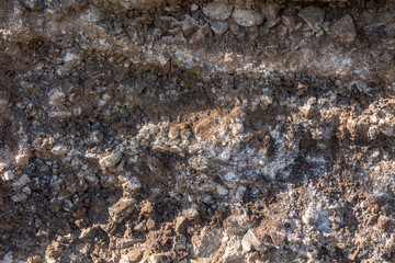  Alluvium / Sand and gravel, Kuilei Cliffs Beach Park, Honolulu Oahu Hawaii geogoly. Diamond Head Crater