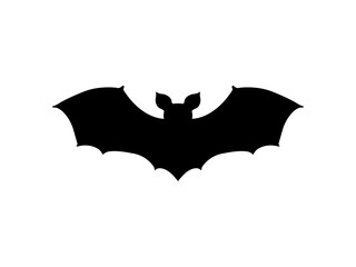 Bat Silhouette icon vector. Bat vector design and illustration. Bat Silhouette isolated white background