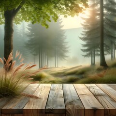 Natural Wood Texture Background Rustic Forest Backdrop for Design Projects