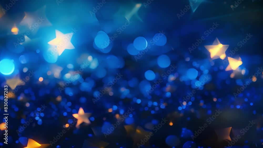 Poster a constellation of stars displaying the rapid pace of change and innovation in the digital finance s