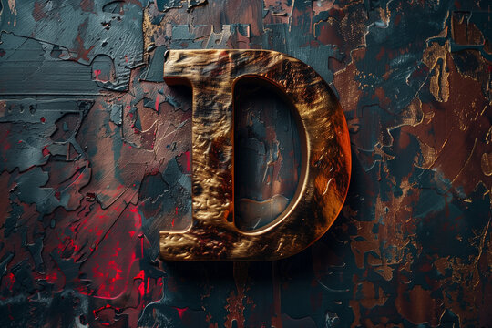 D image letter
