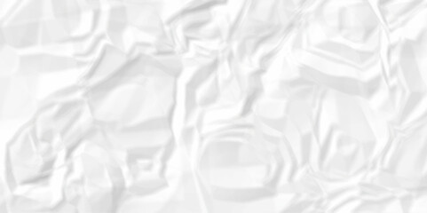 Old ripped white wrinkly backdrop paper background. panorama grunge wrinkly paper texture background, crumpled pattern texture. paper crumpled texture. white fabric crushed textured crumpled.