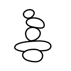 Zen stone line elements