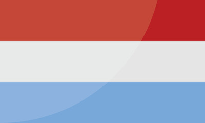 Luxembourg National Flag for background, backdrop. Vector illustration