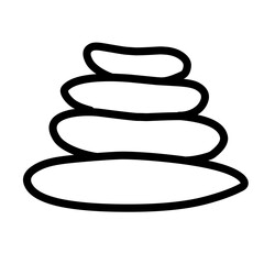 Zen stone line elements