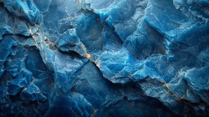 Obraz premium Blue texture decorative Venetian stucco for backgrounds