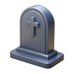 Obraz premium 3d game tombstone