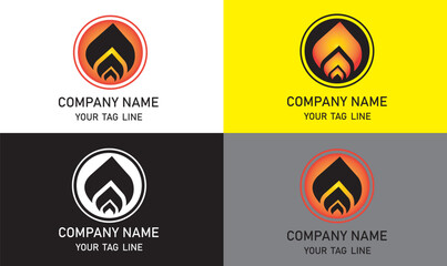 OIL COMPANY, Fire Logo