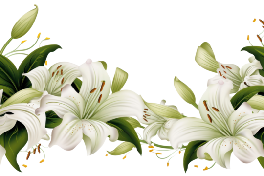 PNG Lily flower plant white.