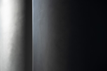 Photography background of large silver and gray metal pipes