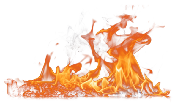 PNG  Single flame fire fireplace bonfire light. AI generated Image by rawpixel.