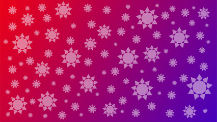 abstract background in red and purple star style