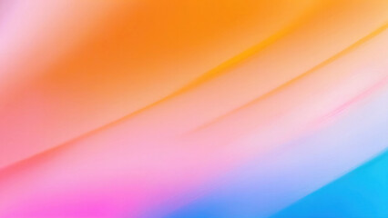 Obraz premium Orange blue pink blur abstract background