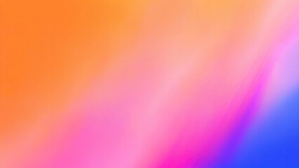 Orange blue pink blur abstract background