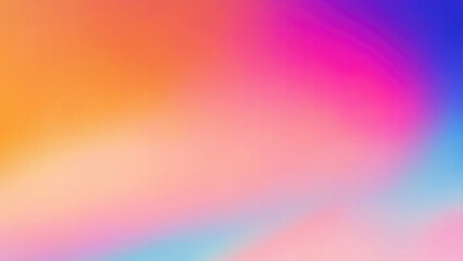Obraz premium Orange blue pink blur abstract background
