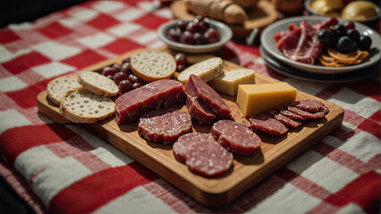 Fototapeta premium Cut Mezze Board