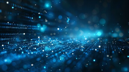 Obraz premium Digital Data Background