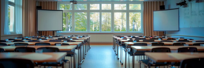 room for holding seminars and training sessions for training employees or students