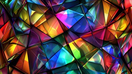 Colorful Abstract Background With Multitude of Colors