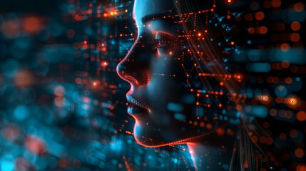 Digital Human Profile and AI Visualization