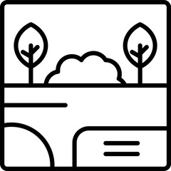 Landscape Icon