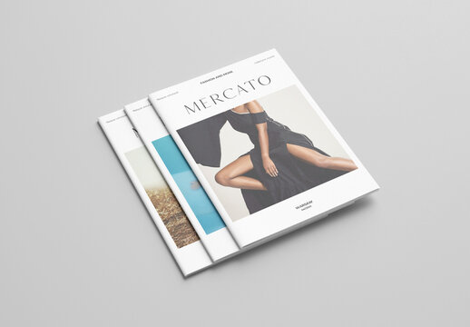 Three Cover Magazine Mockups