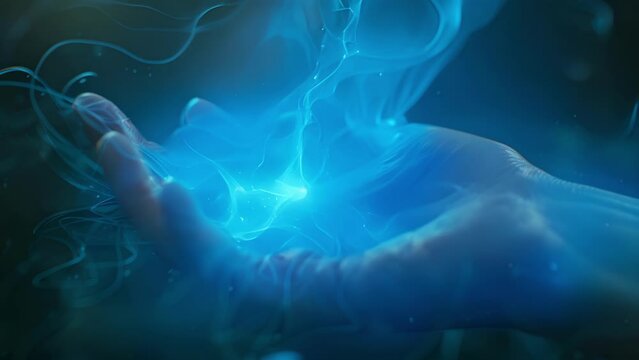 The dark photon casts an eerie glow as it twirls in the palm of a curious researcher its elusive nature taunting them with every movement.