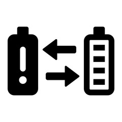Battery Swapping Icon