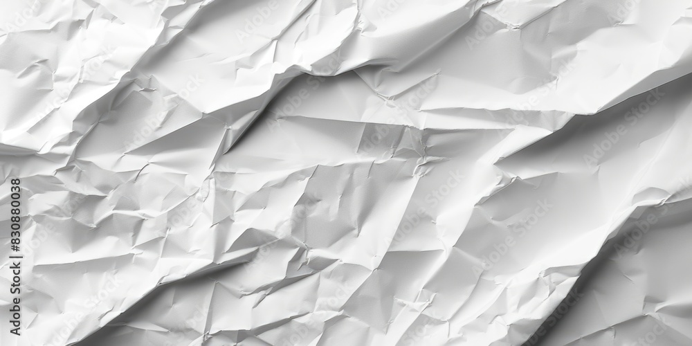 Poster Black and white image of a paper sheet. Suitable for various design projects