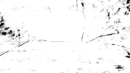 Grunge Background. Rough, scratch, splatter grunge pattern design. Overlay texture. Sketch grunge design. Black and white Grunge texture.