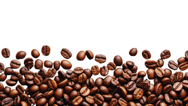 PNG Coffee beans border coffee coffee beans refreshment.