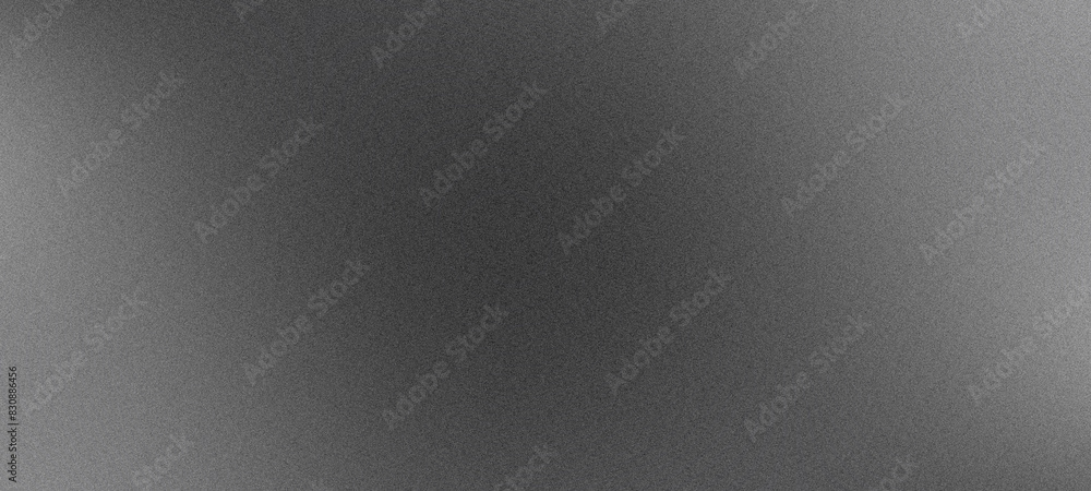 Poster Panoramic textured gradient backdrop with a noise effect