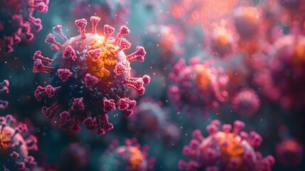 Detailed Microscopic View of Coronavirus Pandemic Outbreak and Transmission