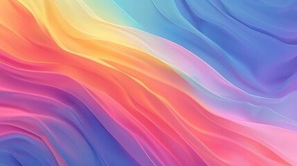 An abstract background blending rainbow colors