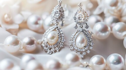 diamond, earring, gift, fashion, gem, luxury, precious, shiny, silver, female, accessory, stone, crystal, expensive, gold, jewel, jewellery, isolated, white, background, brilliant, gemstone, jewelry, 