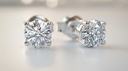 diamond, earring, gift, fashion, gem, luxury, precious, shiny, silver, female, accessory, stone, crystal, expensive, gold, jewel, jewellery, isolated, white, background, brilliant, gemstone, jewelry, 