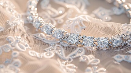 Obraz premium diamond, jewellery, gem, luxury, necklace, gold, stone, shiny, gift, fashion, crystal, silver, white, beauty, gemstone, precious, platinum, bracelet, isolated, background, beautiful, brilliant, expens