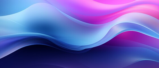 Fototapeta premium Blue and purple abstract fluid background with copy space,