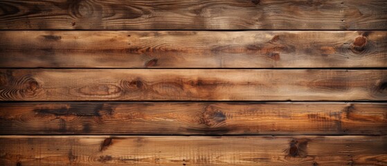 Rustic wooden planks with natural grain, perfect copy space
