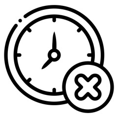 cancel time icon