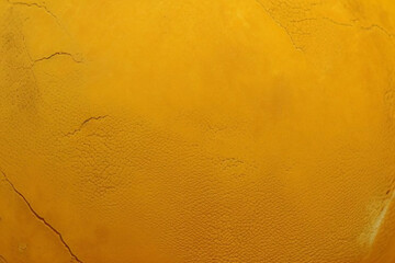 Naklejka premium pale abstract gold background yellow grunge border, soft pastel vintage grunge background texture design.