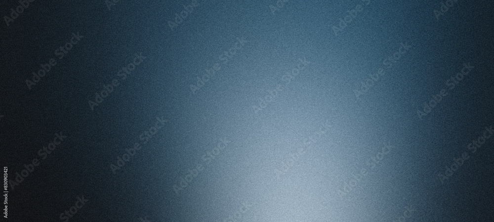 Poster textured blue gradient background with a panoramic view