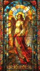天使のステンドグラス