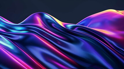 fondo abstracto ondas. luz neón. 