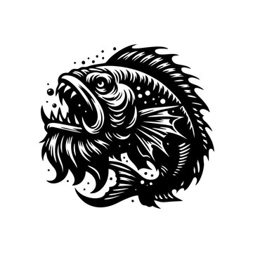 recommend clip art: fish predator logo design. goliath logo design inspiration
